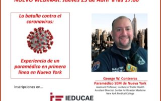 Webinar internacional con George Contreras